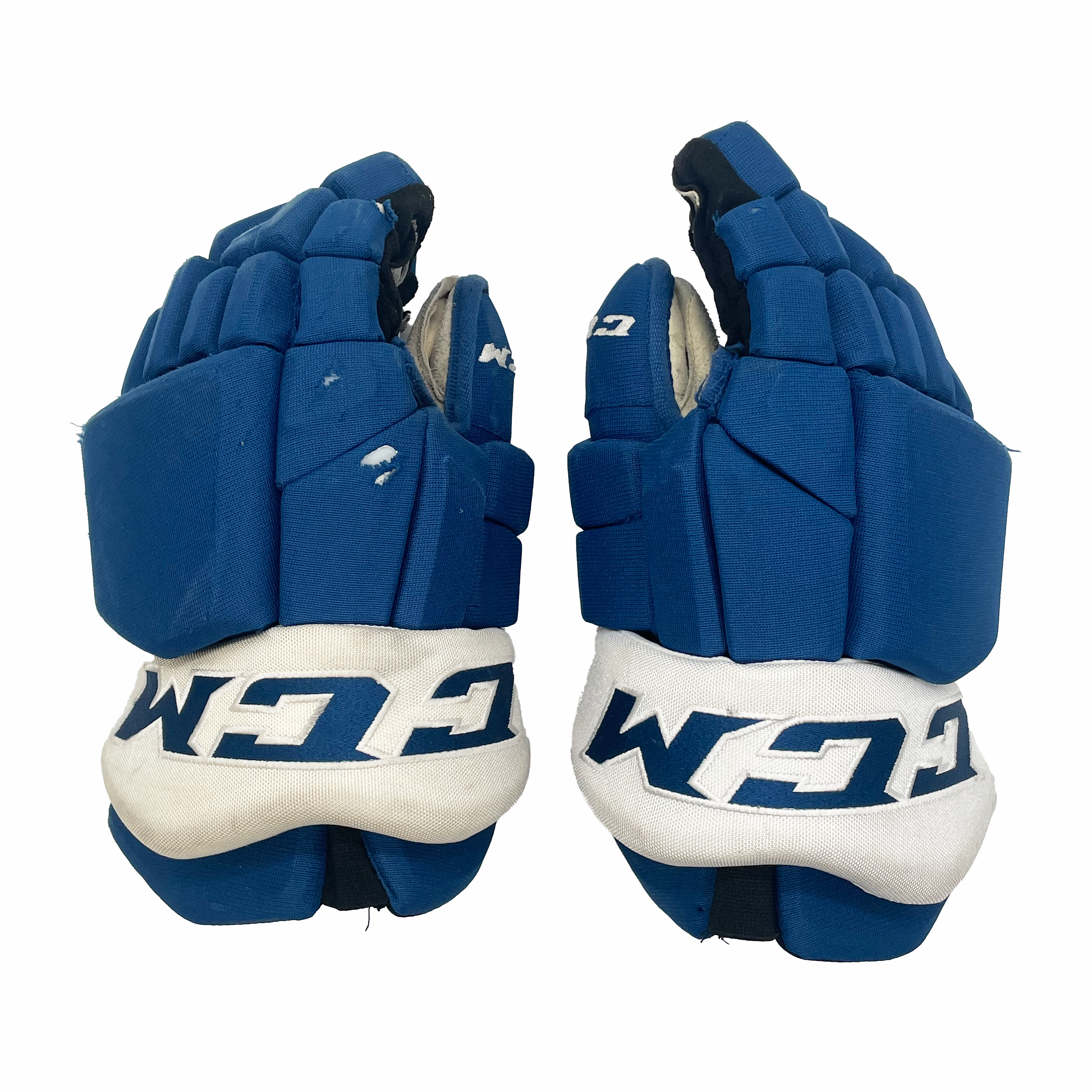 CCM HGTKPP - Gant d'occasion NHL Pro Stock - Avalanche du Colorado (bleu)